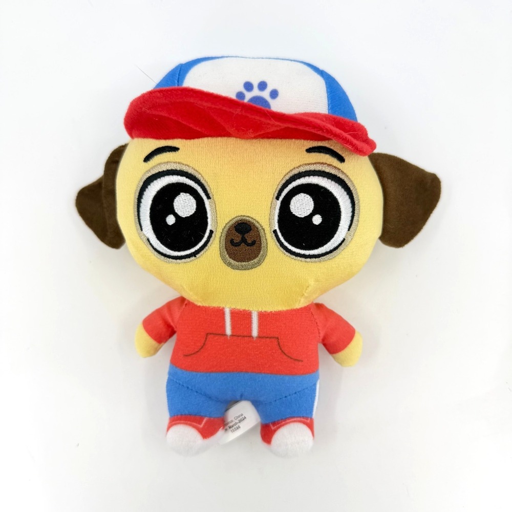 Chip And Potato Spud Pug Dog Plush 8" Doll Stuffed Animal
